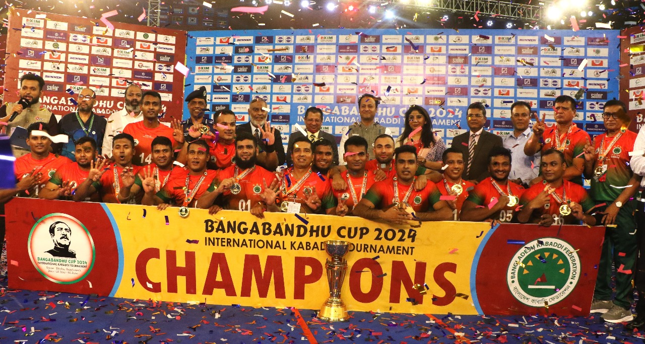 টানা চারবার চ্যাম্পিয়ন লাল-সবুজের বাংলাদেশ